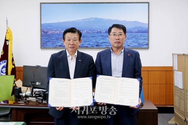 제주시 - 제주개발공사, 도시재생사업 상호협력을 위한 업무협약을 체결했다.