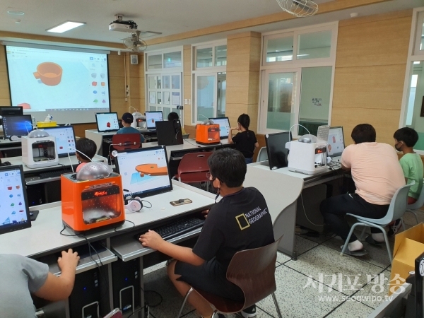 서호초, 컴퓨팅 사고력 함양 위한 소프츠웨어 여름캠프 실시