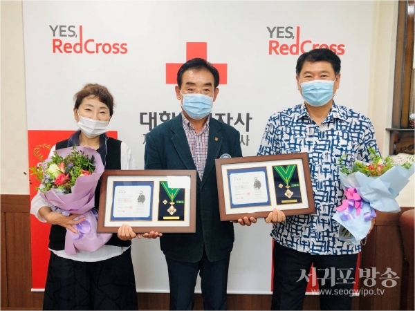 적십자사, 퇴임교원 대상 RCY지도유공장 전달