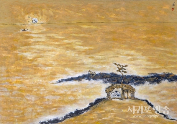 우성 변시지화백의 '화업'