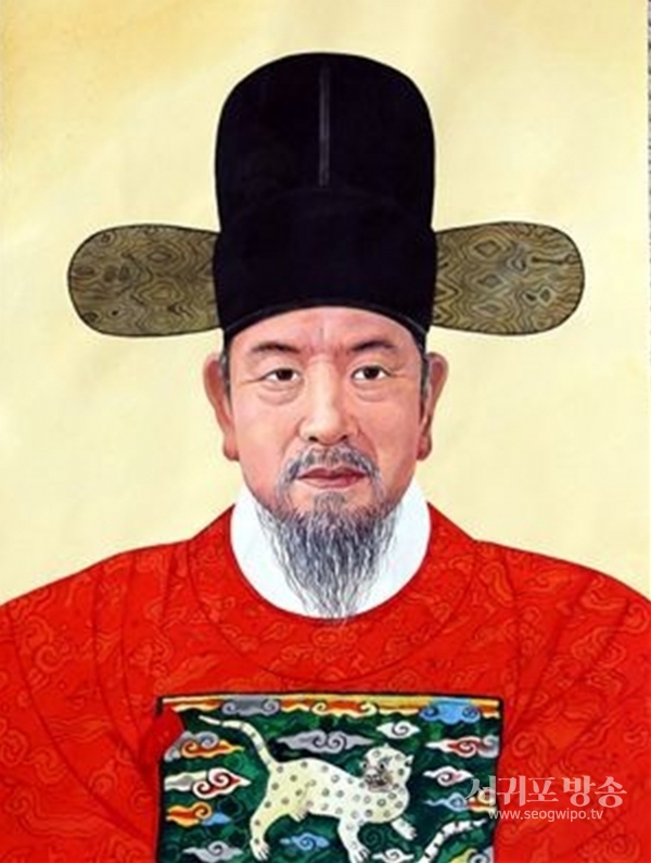 헌마공신 김만일 영정