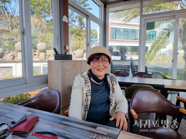 조옥순 작가의 산책길 해설사 (현대문예 제주작가회 초대회장 - 시인, 수필가)