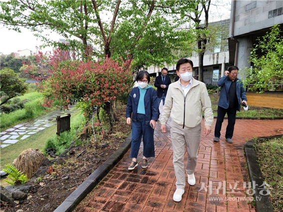14일 서귀포시 예래생태마을 방문…마을 환경 보전, 정책 뒷받침 강조
