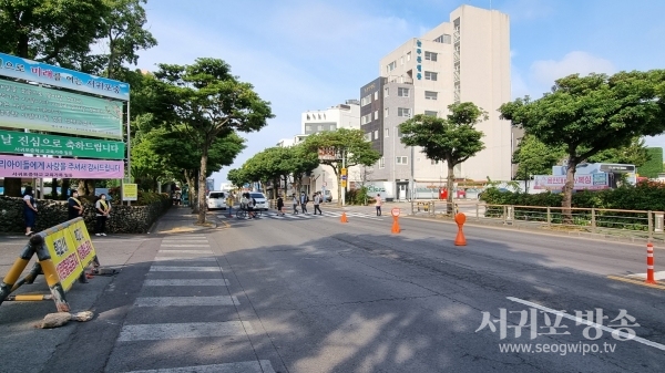 6월3일 합동 학교폭력 예방 및 교통사고 예방 위한 캠페인 활동 전개