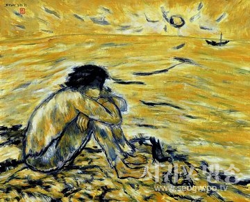 우성 변시지화백의 ‘그리움’