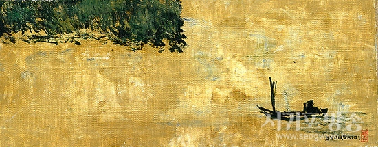 우성 변시지화백의 ‘섬’