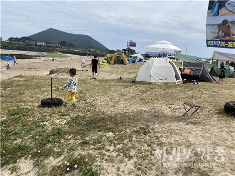 ▲해안개발과 함께 최근 몇 년간 제주 해안에는 인파가 몰리면서 해안사구에 살던 종들의 서식에도 영향을 미치고 있다. 해안사구에 서식하는 생물과의 공존의 방법을 모색할 때다.