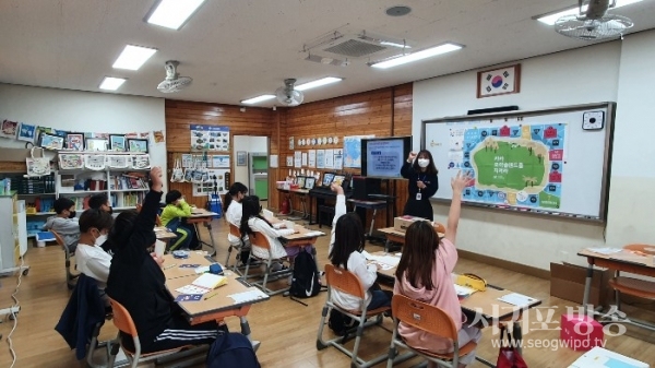 2022 제주 우도초등학교  학교교육 현장사진