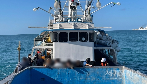 서귀포해경, 무자격 외국인 선원 및 불법고용 선장 적발