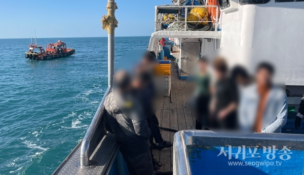 서귀포해경, 무자격 외국인 선원 및 불법고용 선장 적발