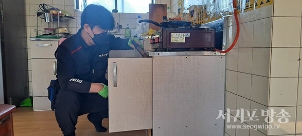 안덕면지역사회보장협의체, 취약가구 무료 방역서비스 추진