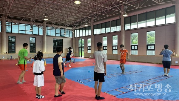 서귀포시장애인체육회, '장애학생 생활체육교실' 개강