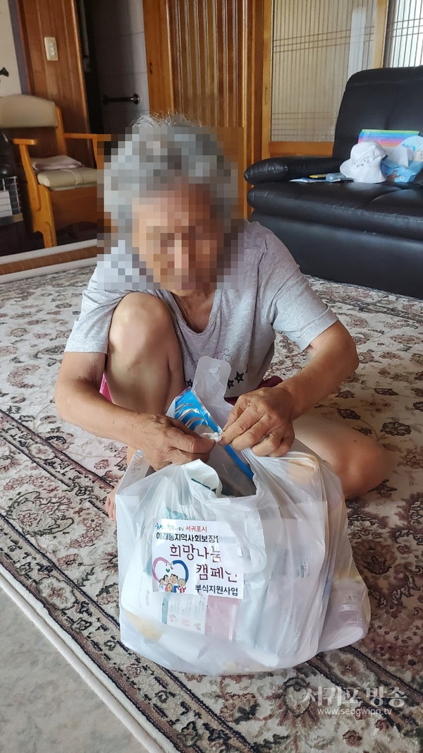예래동지역사회보장협의체, ‘취약계층 부식지원’사업 진행