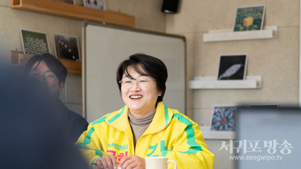 강순아 후보자는 제주지역 기후위기 활동가들과의 7대 공약에 대한 현장 간담회를 개최했다.