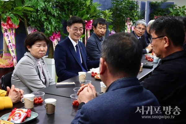 문대림 후보, “1차 산업은 제주의 생명산업