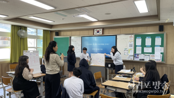 성산중학교 동아리 ‘로드투성산’ 청소년 도시재생 코디네이터로 지역 문제 해결 나선다