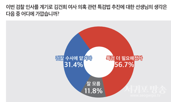 김건희 특검법 추진 여부