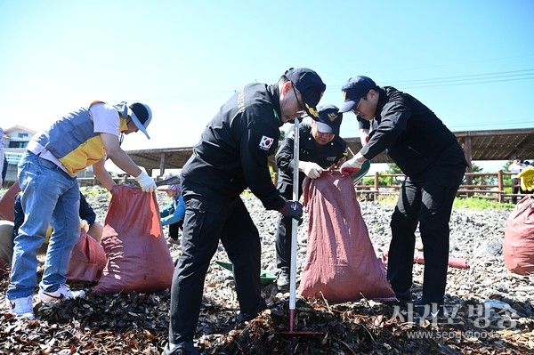 깨끗한 바다만들기 동참해요