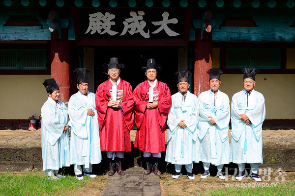 오순문 시장, 정의향교에서 열린 취임 고유례 참석
