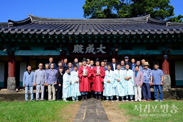 오순문 시장, 정의향교에서 열린 취임 고유례 참석