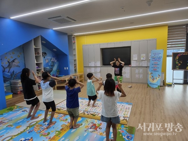 동홍동지역사회보장협의체, ‘건강한 동홍동 뛰뛰빵빵 어린이 건강체조 교실’운영 시작