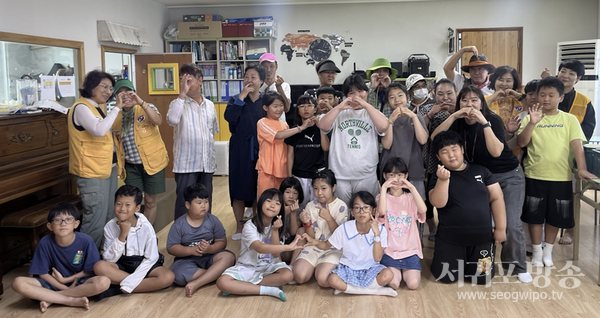 동부종합사회복지관, ‘통하는 우리동네’ 지역아동센터 나눔활동 진행