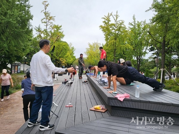 제2회 광진구민팔굽혀펴기 1시간 최고기록대회