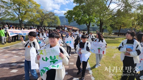하례초, 순천 인안초와 생물다양성 공통 교육 실시