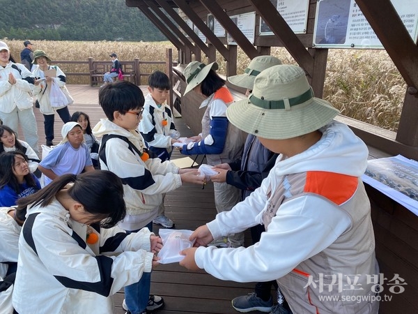 하례초, 순천 인안초와 생물다양성 공통 교육 실시