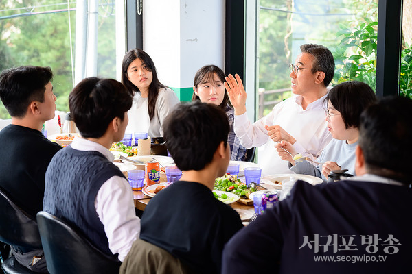 오순문 시장, MZ 공직자와 소통시간 가져