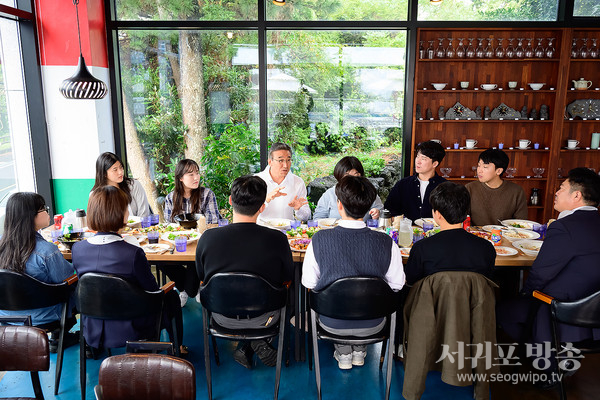 오순문 시장, MZ 공직자와 소통시간 가져