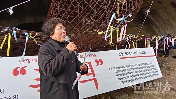 난징대학살 87주년 제주 추모11주기