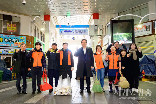 (경제일자리과) 새해 첫날민생현장 방문(매일 올레시장)
