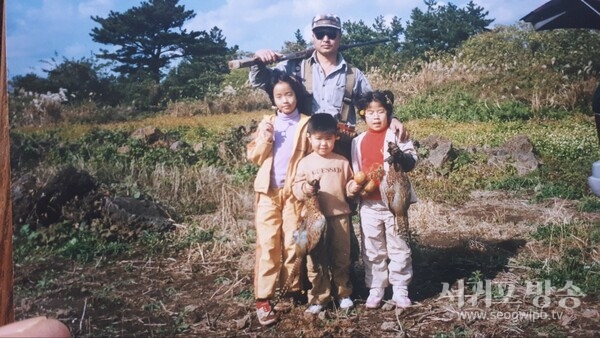 꿩사냥 모습