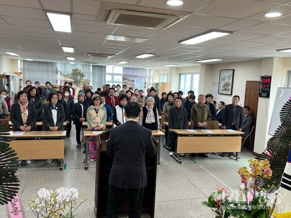 제23회 안덕노인대학 입학식