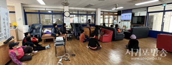 서귀포경찰서·한국교통안전공단과 함께하는 어르신 교통사고 예방 교통안전 교육 실시