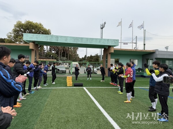서귀포시-중앙부처, 축구로 소통하고 국비 협력까지!