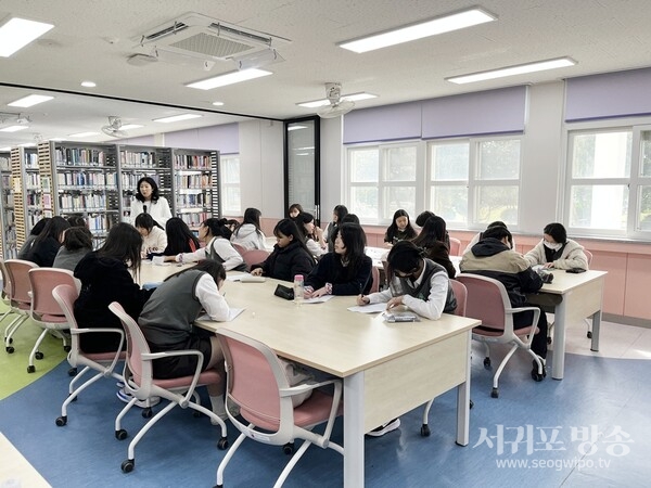 송악도서관, 상반기 학교로 찾아가는 생각 독서 운영