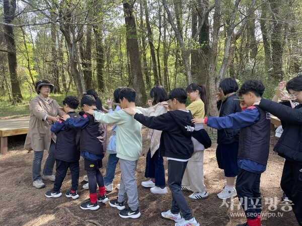 서귀포초, 탄소중립프로그램 연계 생태환경교육 현장학습 운영