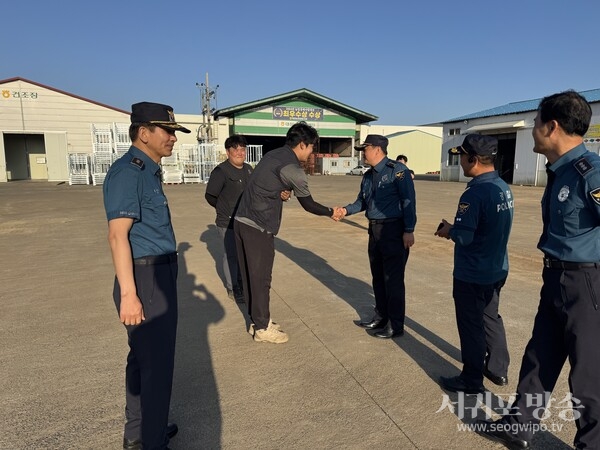 서귀포경찰서, 특별방범활동 일환 간담회 및 합동순찰 전개