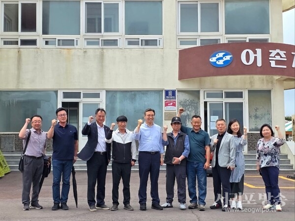 오순문 시장, 가파도 주민과의 대화